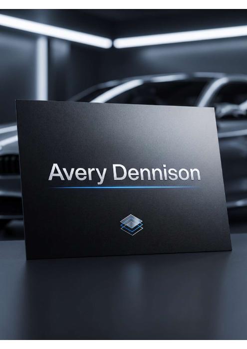 Avery Dennison PPF sample